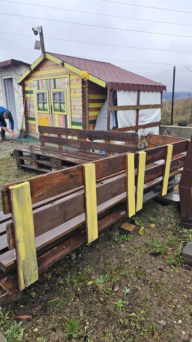 Coltar lemn masiv pt terasa