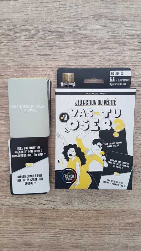 Mister Gadget –„Vas tu oser“ Игра на карти "Ще се осмелиш ли". MG3278
