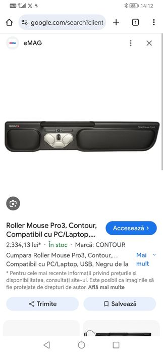 Rollermouse Red și Pro 3 Logitech k380 Bluetooth