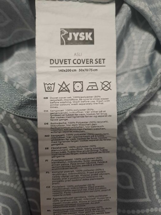 Set husa pilota si fata perna pentru 1 persoana