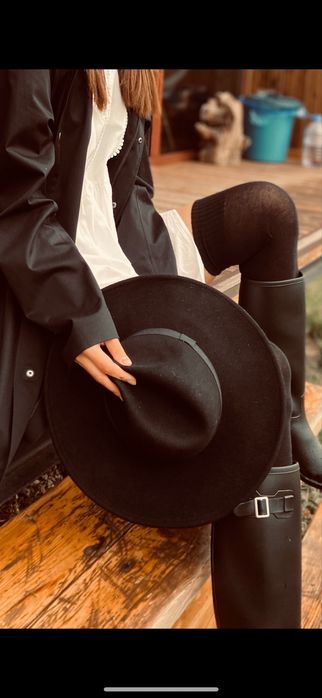 Шляпа Zara черная