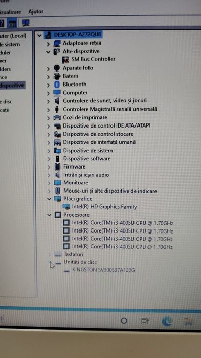 Laptop Acer 14 inch i3 gen 4 / 4 GB RAM / Ssd 120 gb