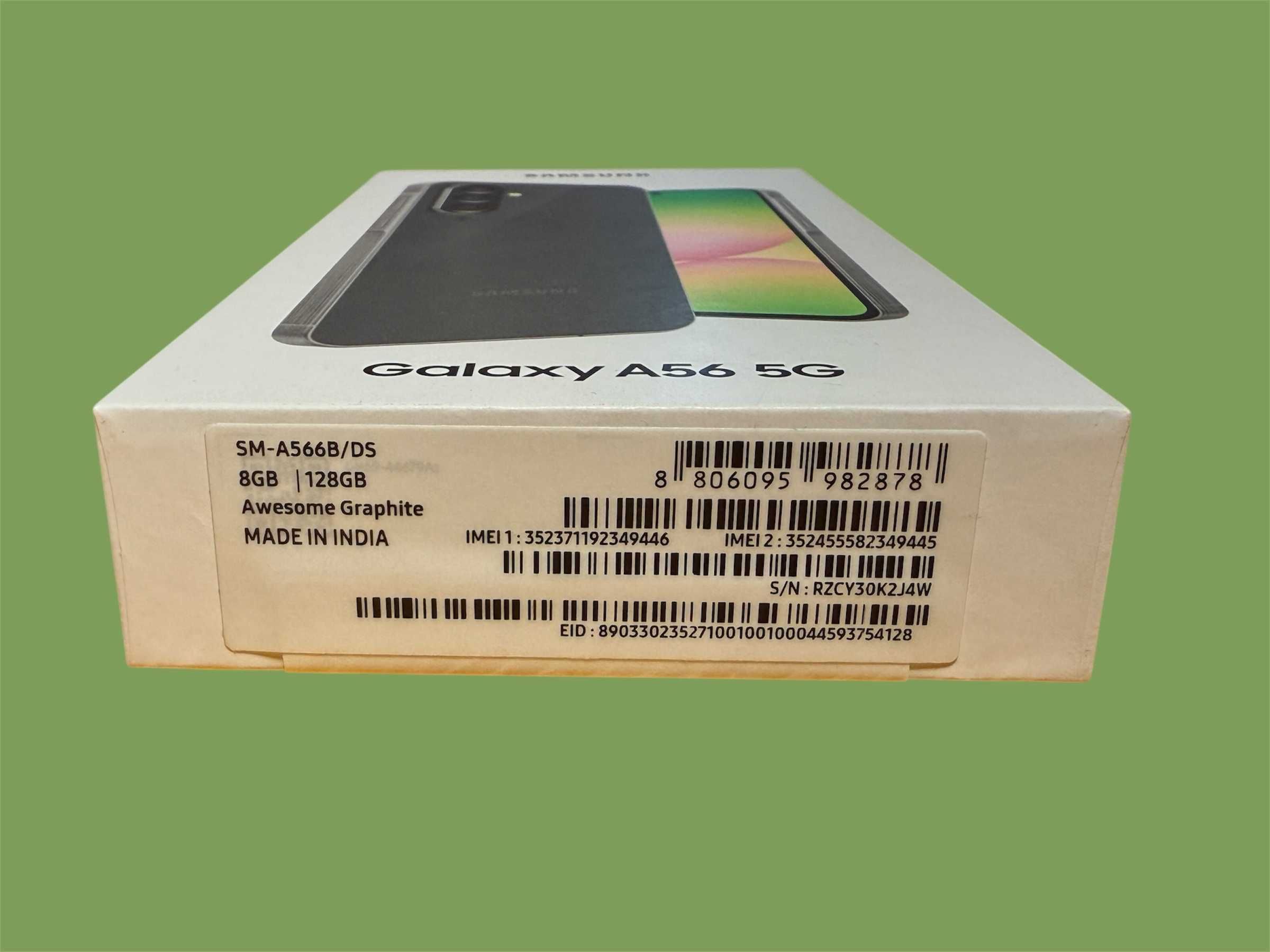 !!! ЧИСТО НОВ !!! Samsung A56 5G 128GB 8GB RAM