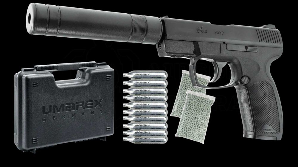 Profita de promotie si cumpara ieftin set complet pistol airsoft CO2