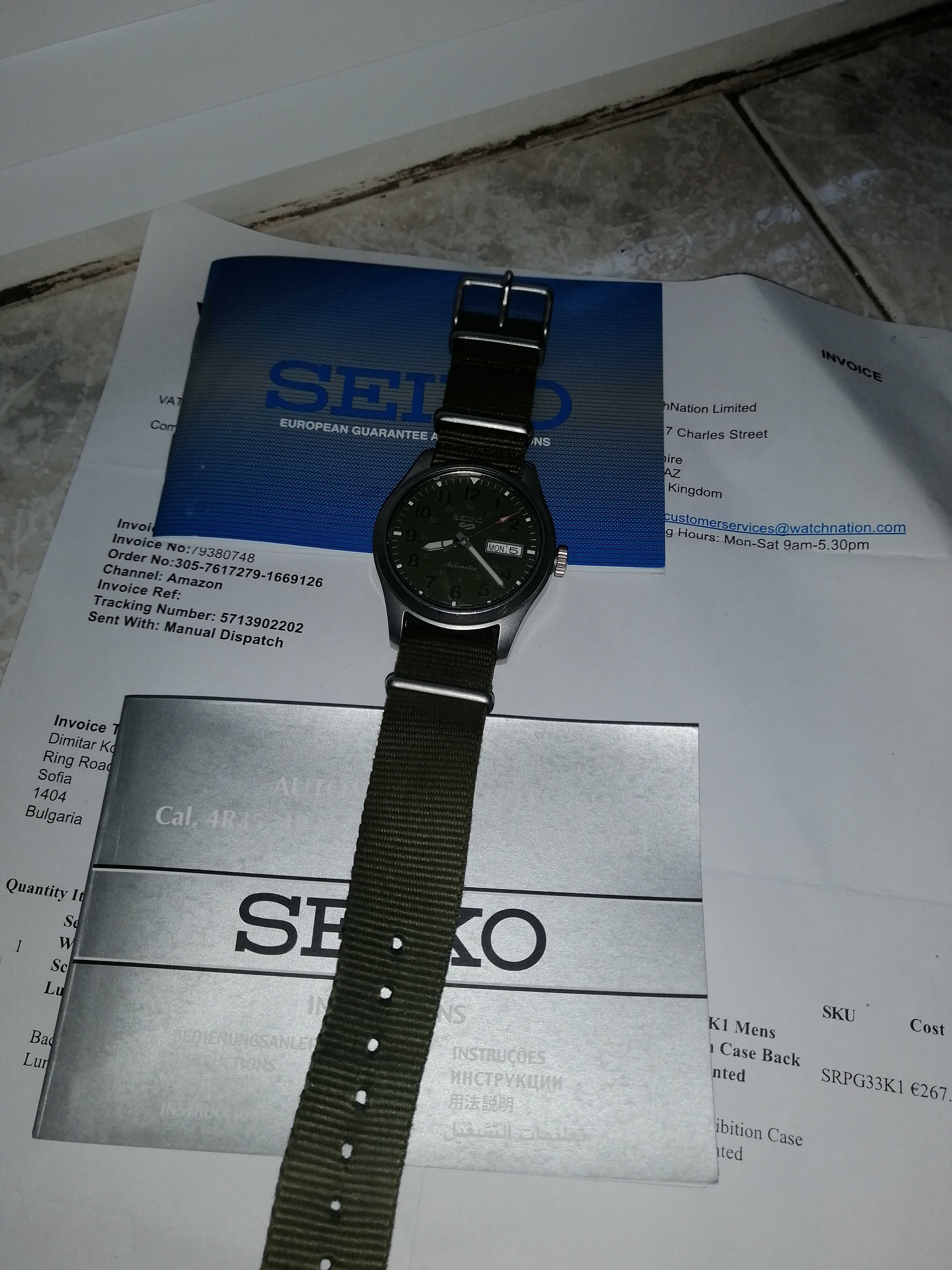 Seiko Sport automatic