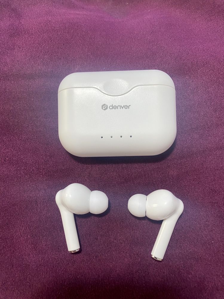 Casti wireless NOI, in stil airpods, denver twe 37k