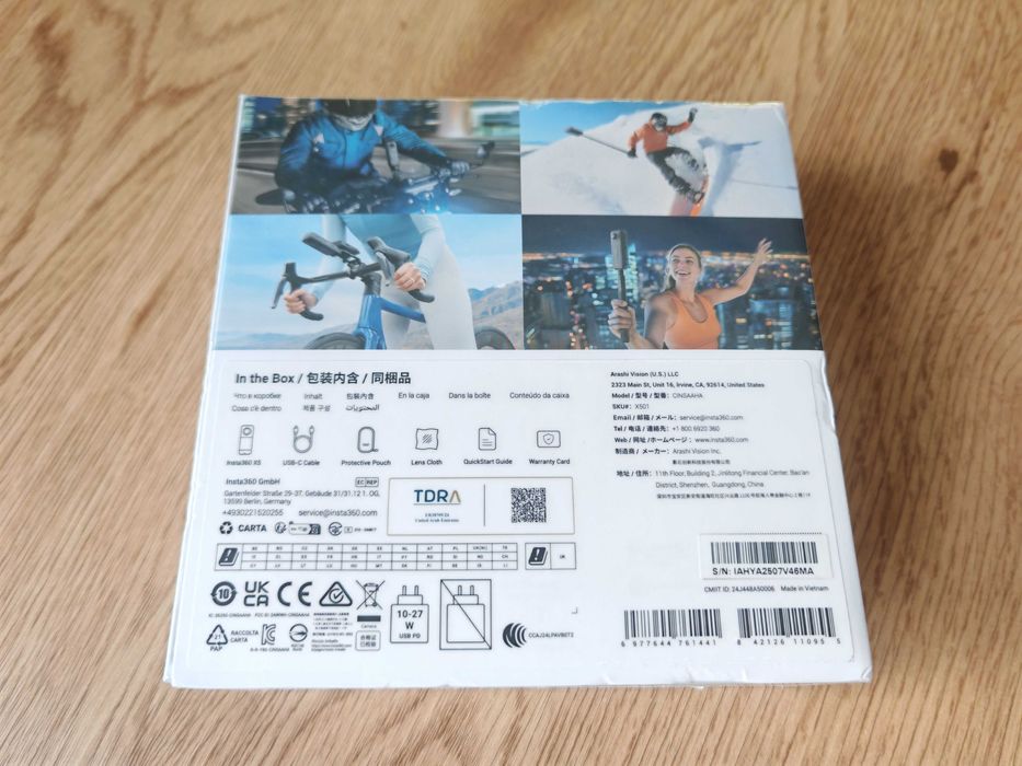 Camera Video Sport Insta360 X5