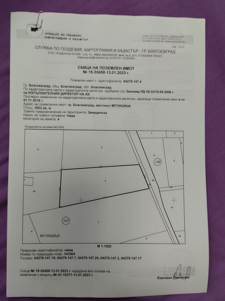 Продава се Парцел в Сандански - 200 кв.м за 100 €/кв.м - Снимка #5