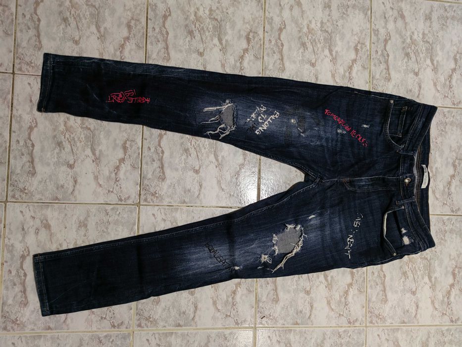 Дънки Zara -размер 34 + подарък