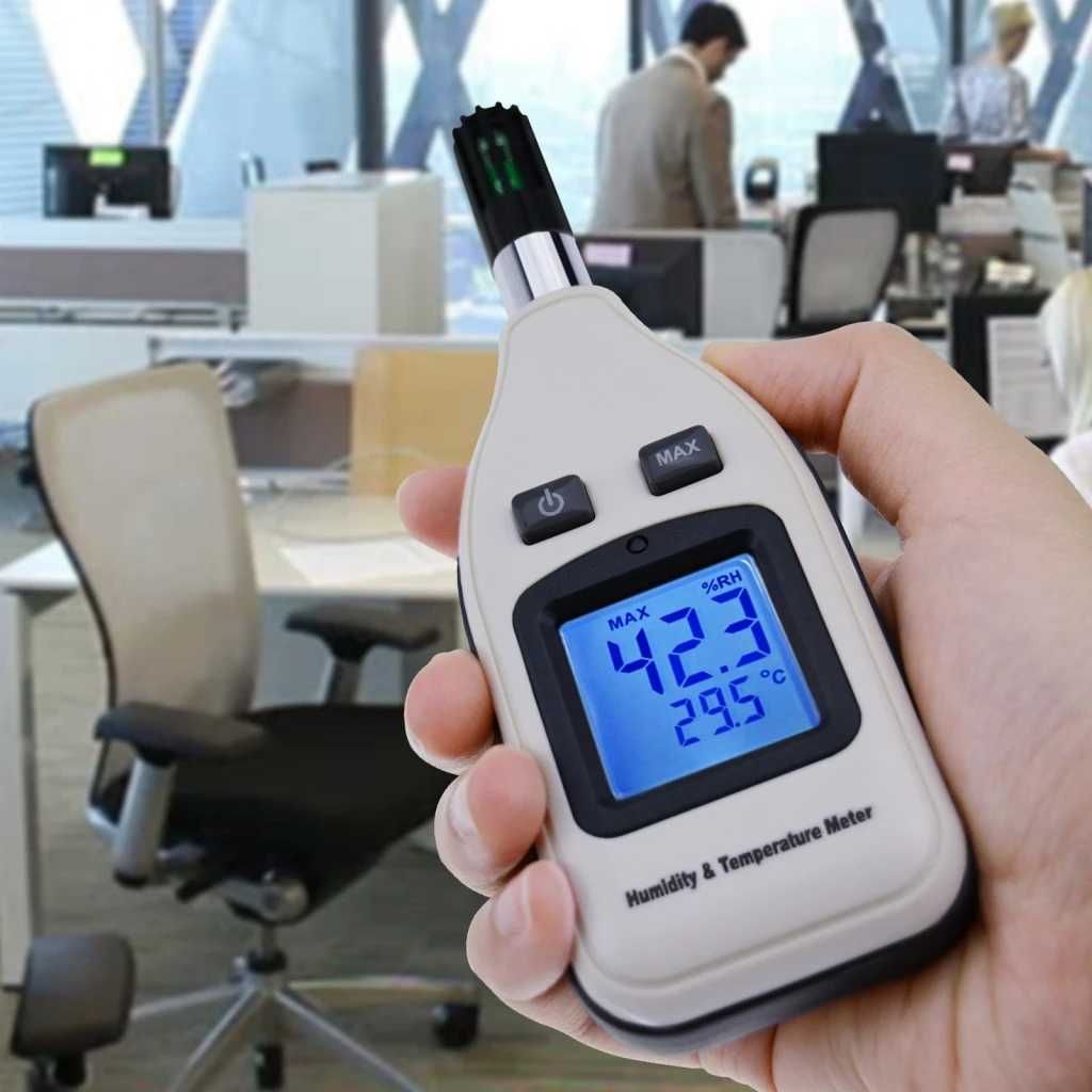HTM-238 Портативен цифров тестер за влажност и температура