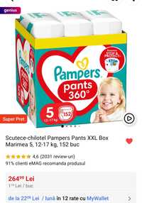 Pampers pants nr5 buc 76