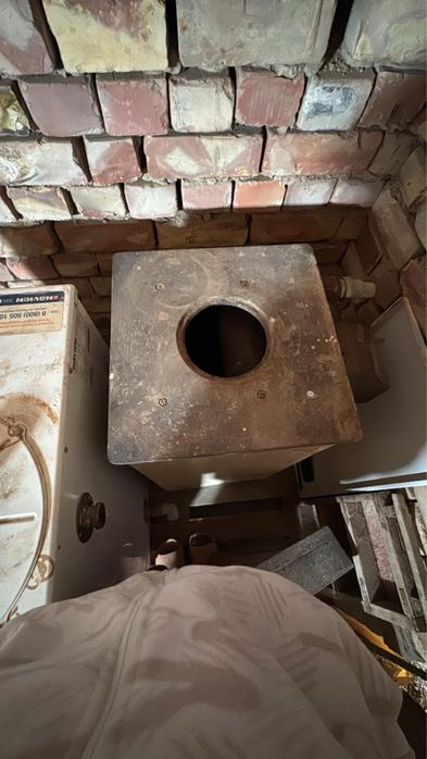 Котел газовый советский с горелкой