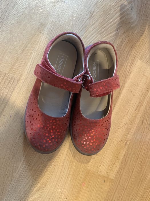 Balerini Rosii de piele nr 29