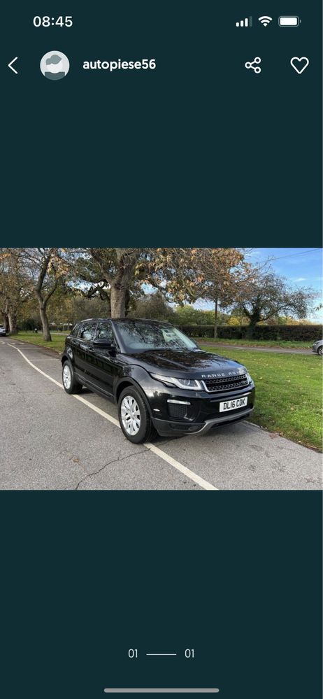 Use usa stanga dreapta fata spate Range Rover Evoque 2016 dezmembrari