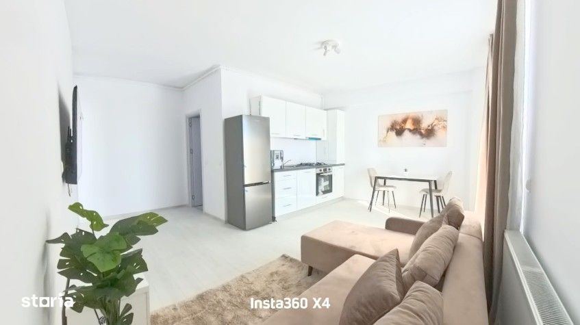 Apartament nou, mobilat, utilat, parcare si TVA incluse, comision 0