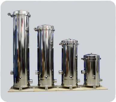 Мультипатронный фильтр из нержавейки + колба для PP-картриджей