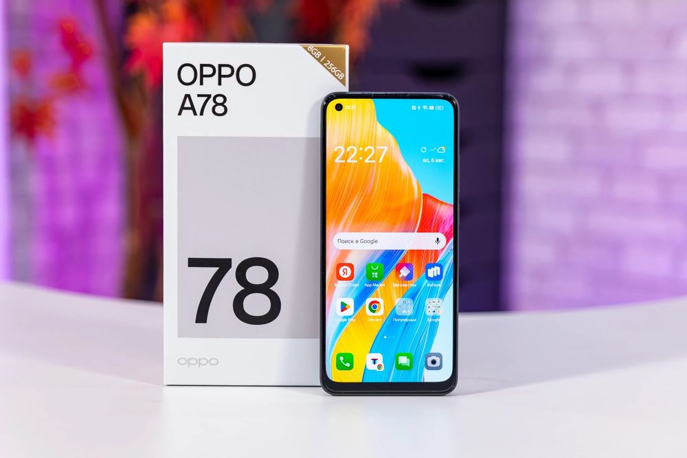 Продам новый телефон OPPO A78 8/256гб