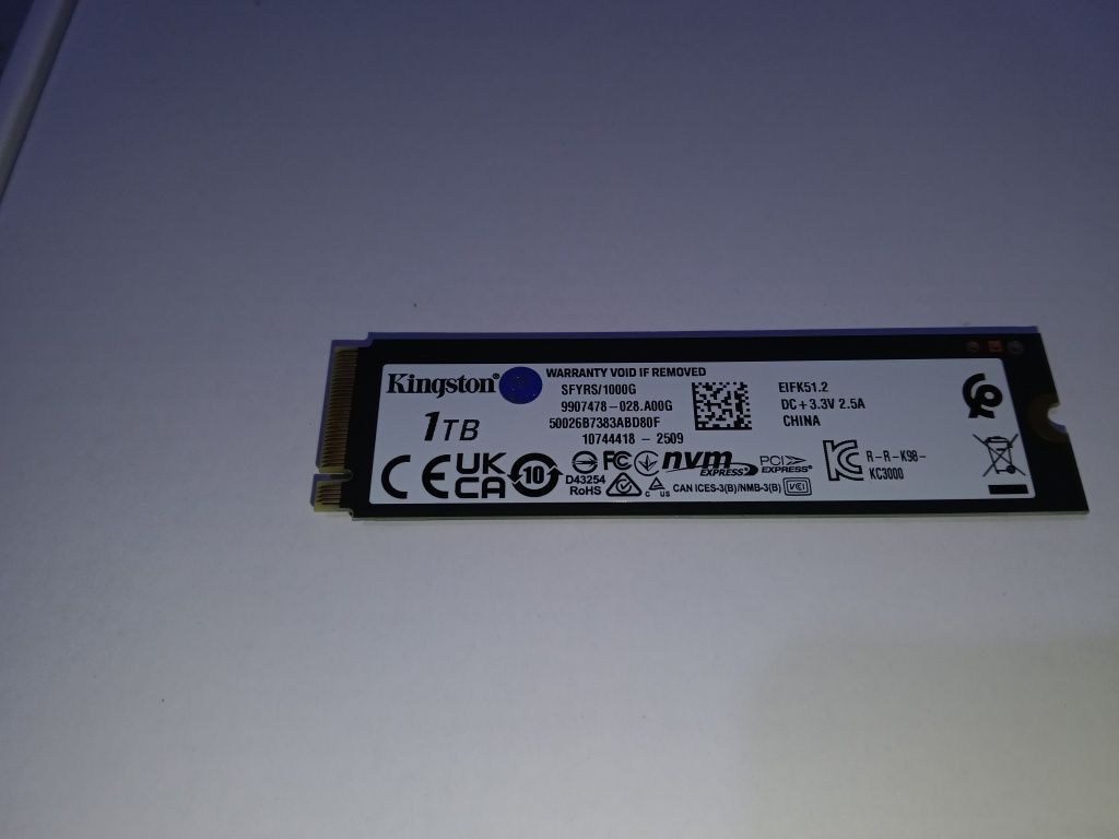 Kingston SSD 1TB