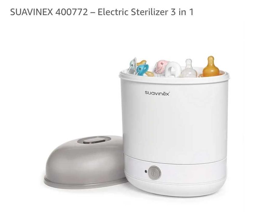 Vând sterilizator Suavinex - sterilizează sticle biberoane suzete