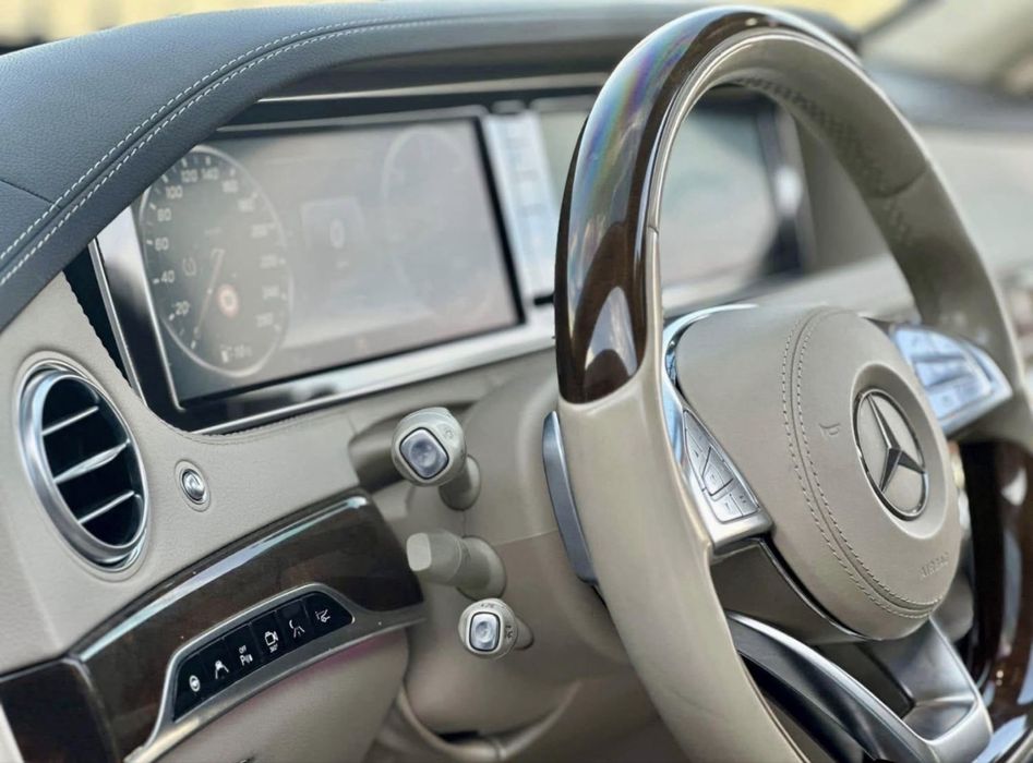 Mercedes Benz S350d Long 4 Matic - 6 Butoane Burmeister Panoramic 2015