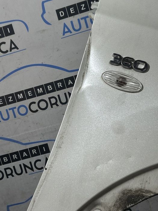 Aripa Dreapta Fata Nissan Qashqai Facelift 2010 - 2013 4 Usi ALB (1217)