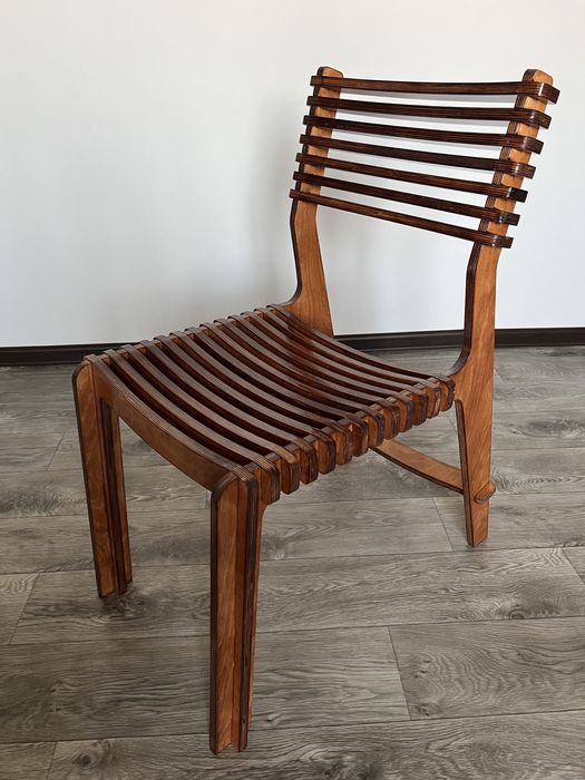 Стул из берёзовой фанеры — прочный, стильный, своё производство