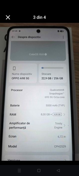 Oppo a98 5g  impecabil