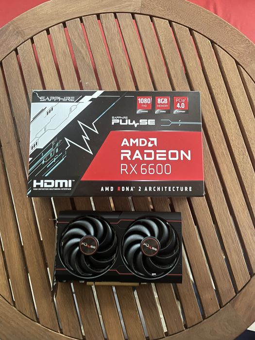 Видео карта Sapphire Radeon RX 6600 PULSE 8 GB GDDR6 128-bit