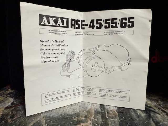 AKAI ASE-45, casti vintage
