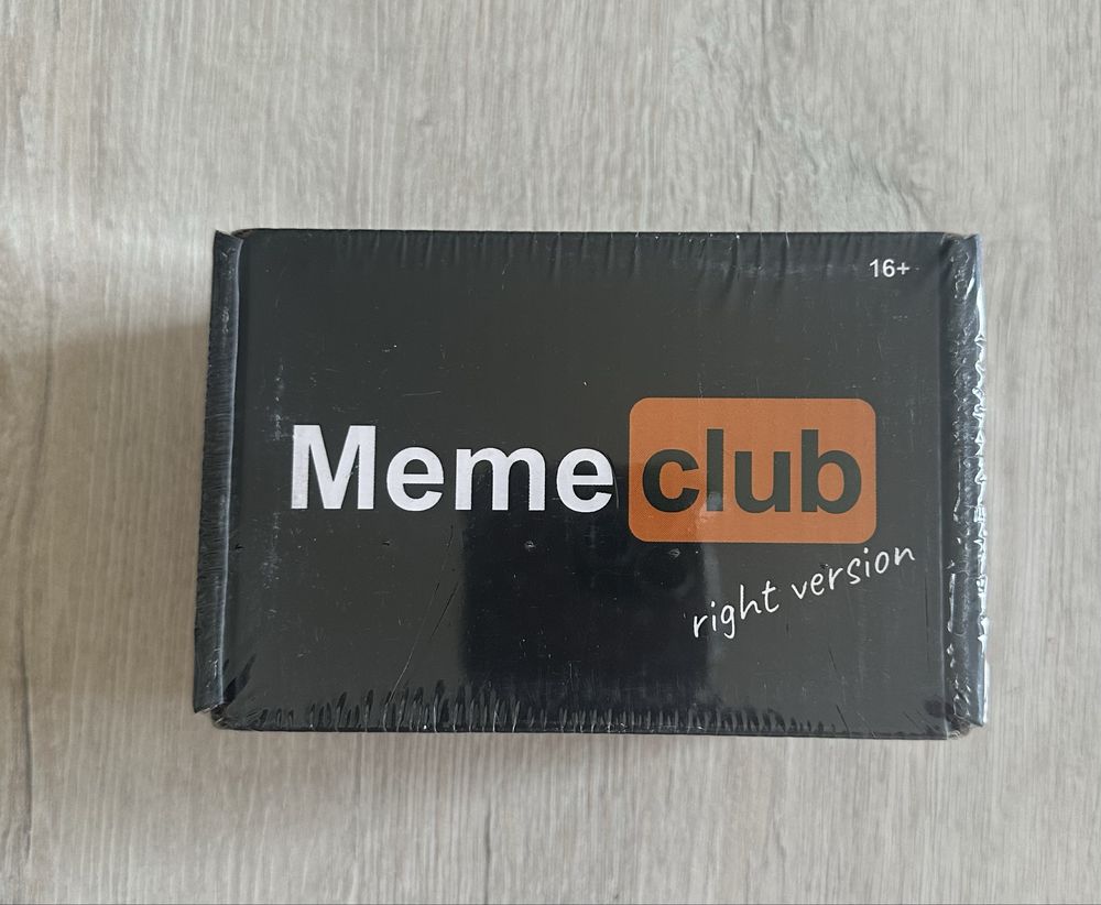 Настольная игра meme club