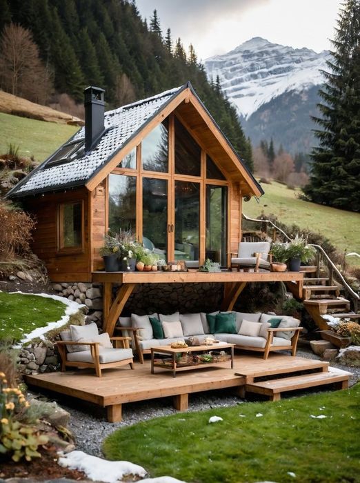 Дома на заказ в металлическом каркасе.