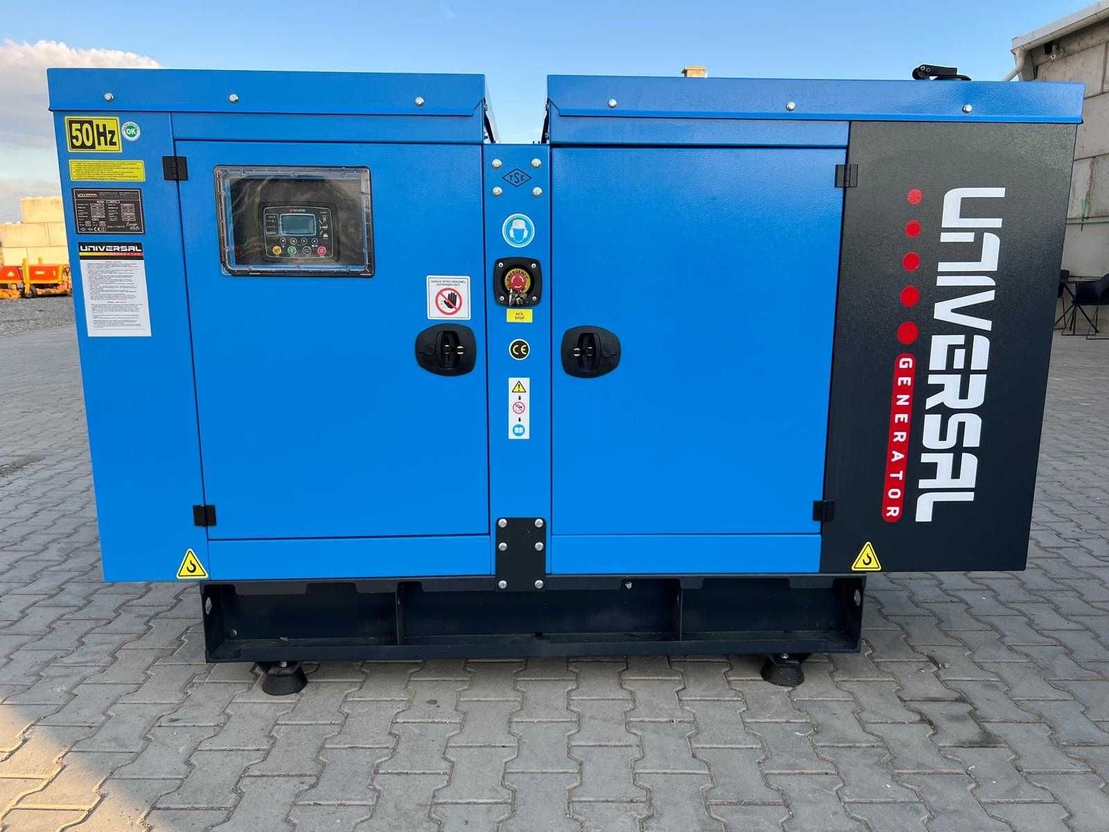 Генератор UNIVERSAL 55 KVA Дизел – Нов 2025, Автоматизация + Видео