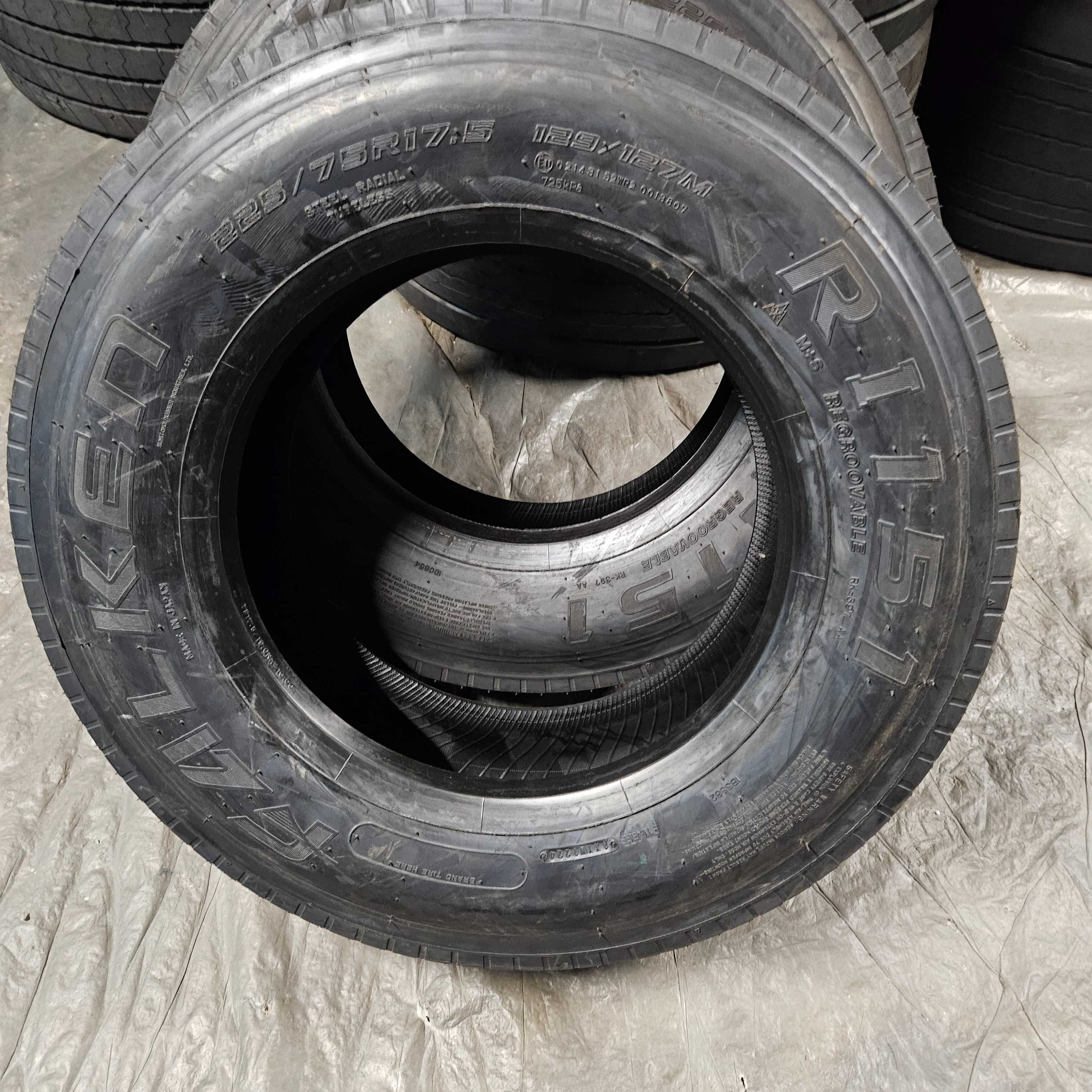 2 Нови гуми 225/75R17.5 Falken RI151 129/127M M+S Japan 804лв. с ДДС