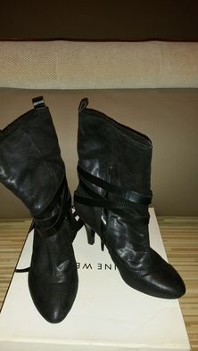 Cizme ghete dama imblanite Nine West model Beverlyann marimea 37