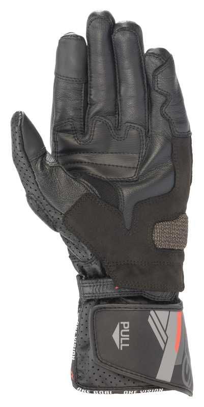 Промоция Кожени мото ръкавици ALPINESTARS SP-8 V3 AIR ORANGE/BLACK