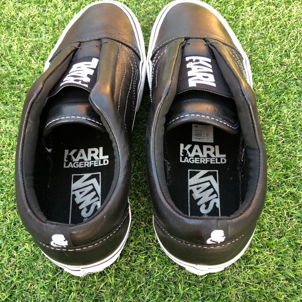 VANS x Karl Lagerfeld Slip On- 40