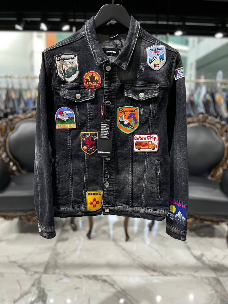 Мъжко дънково яке Dsquared