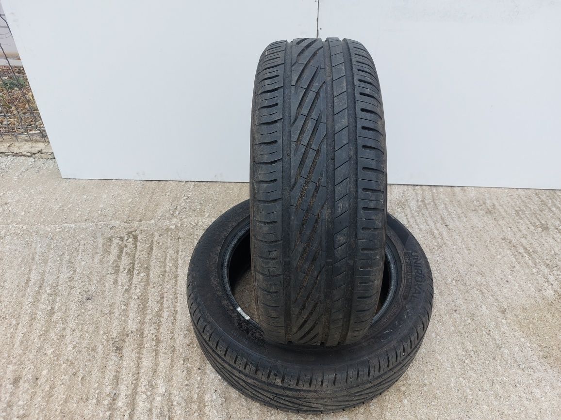 150 lei bucata! Doua anvelope VARA 205 55 17 Uniroyal 2021! 7 mm