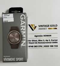 Smartwatch Gramin Vivomove Sport nou Amanet Vintagegold Roman