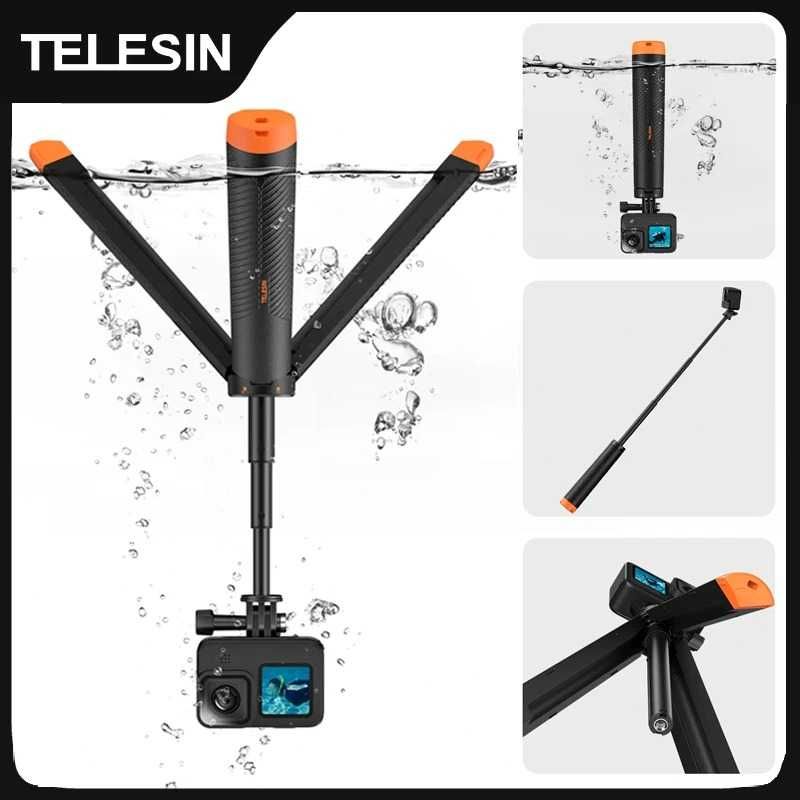 4in1: selfie stick trepied suport filmare plutitor GoPro 10 11 12 13