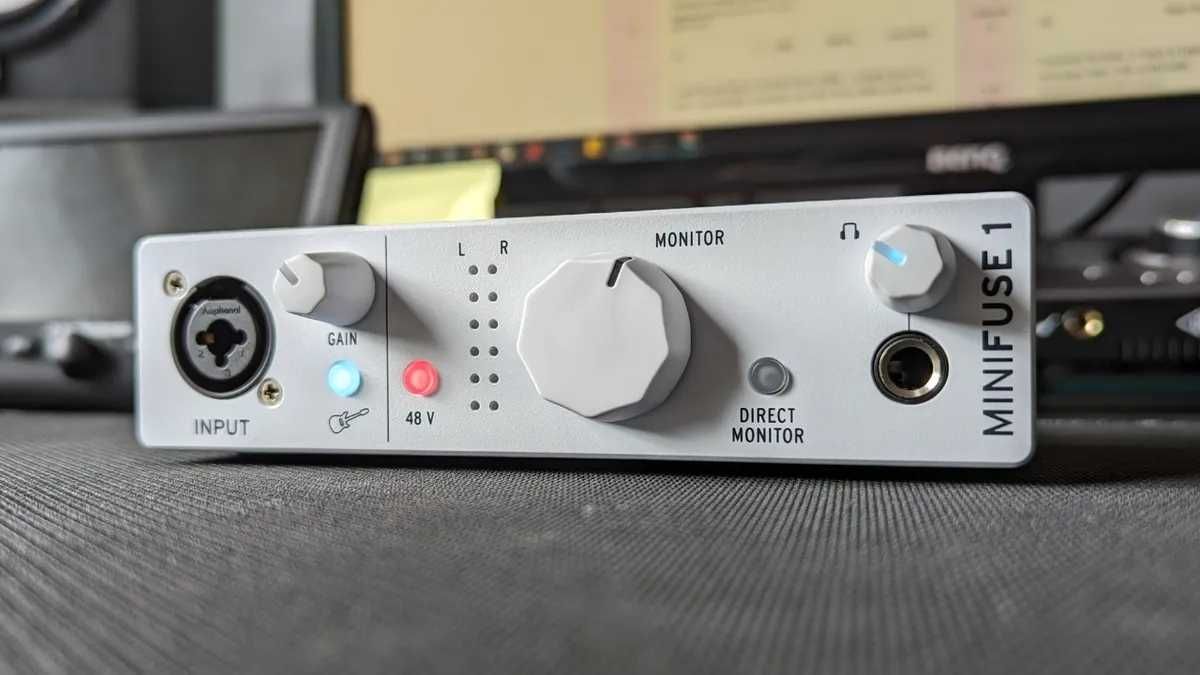 Профессиональный аудиоинтерфейс Arturia MiniFuse 1