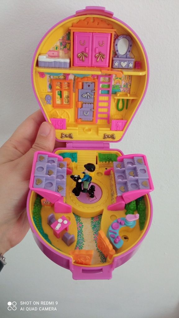 Casuta Polly Pocket Vintage Ridding Show 1994