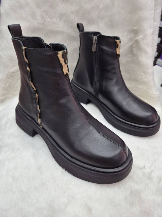 Сапоги из натуральной кожи  Бренд Millenium shoes