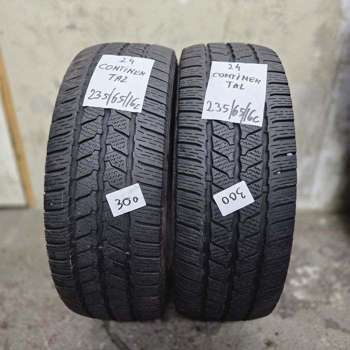 2×235/65/16c M+S.CONTINENTAL 2024.Stare excelenta.