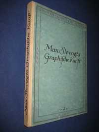 2076-Max Stevogts- Arta grafica 1921 in germana, stare buna.