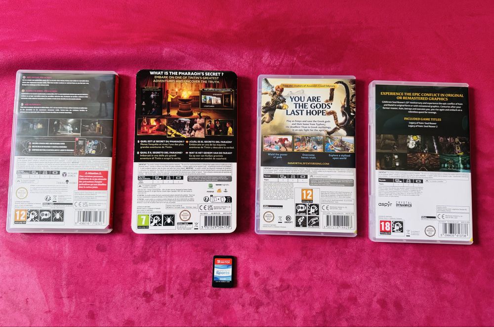 5 игри за Nintendo Switch само за 160лв.