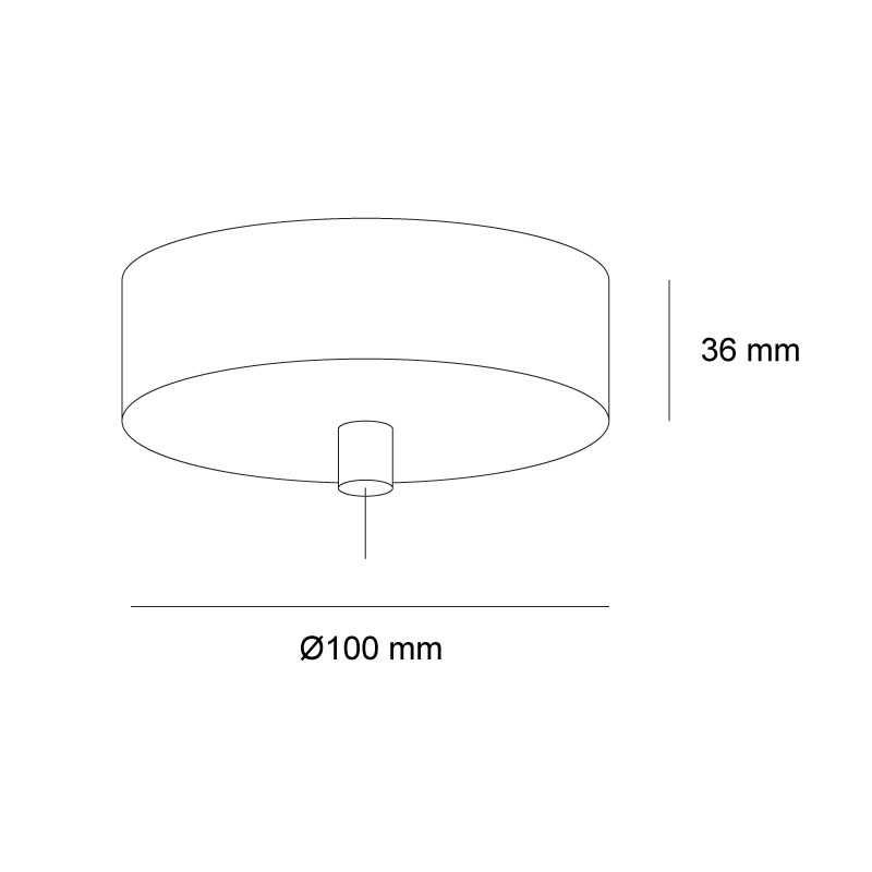 Стъклен LED Пендел Orbital 4