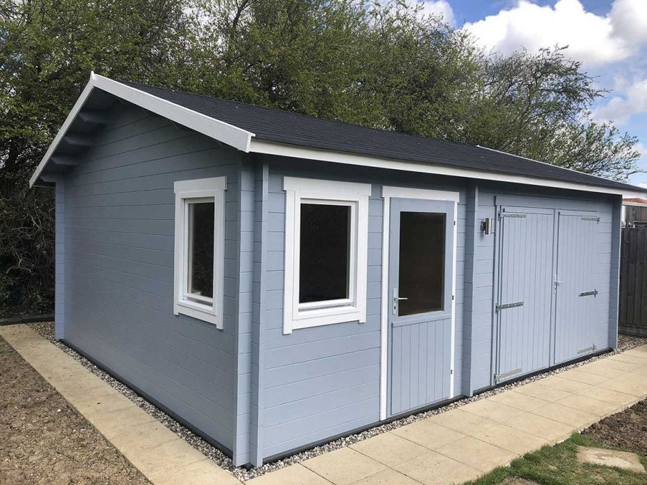 Casa, garaje auto, containere din structura metalica si panou sandwich