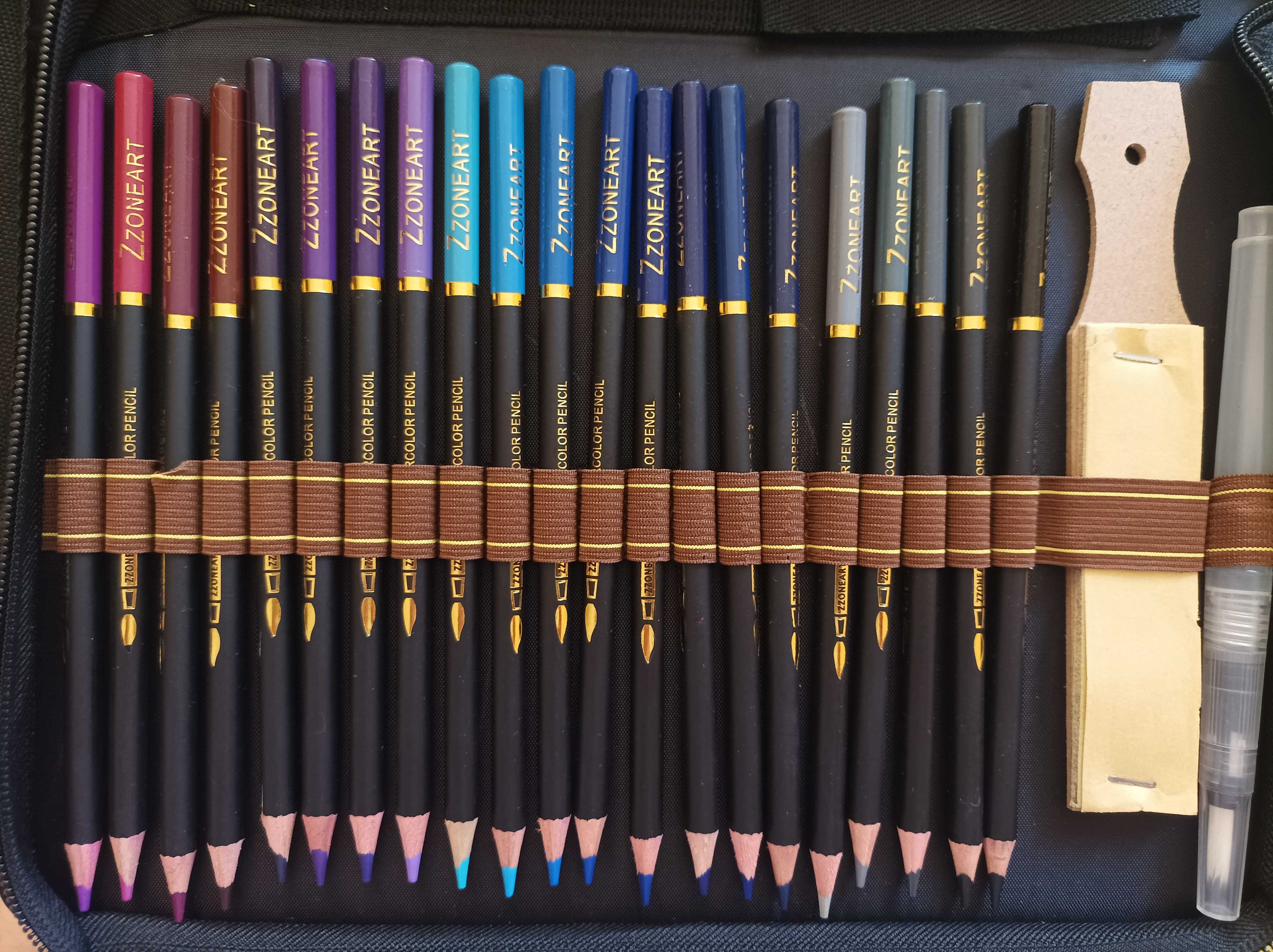 Комплект професионални моливи за рисуване