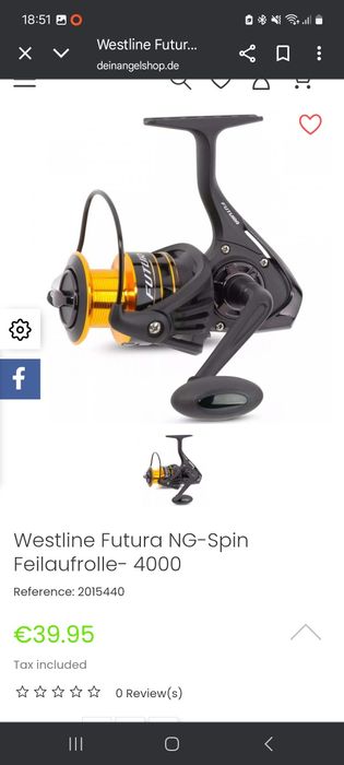 Combo feeder: benzar lake 3.30m/80g, westline futura ng 4000. Noi
